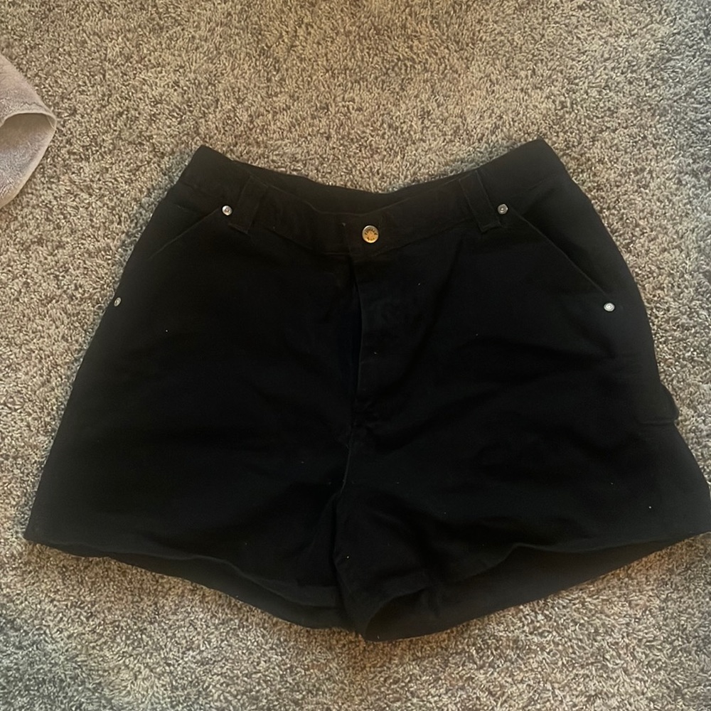 Black High waisted mom jeans.
